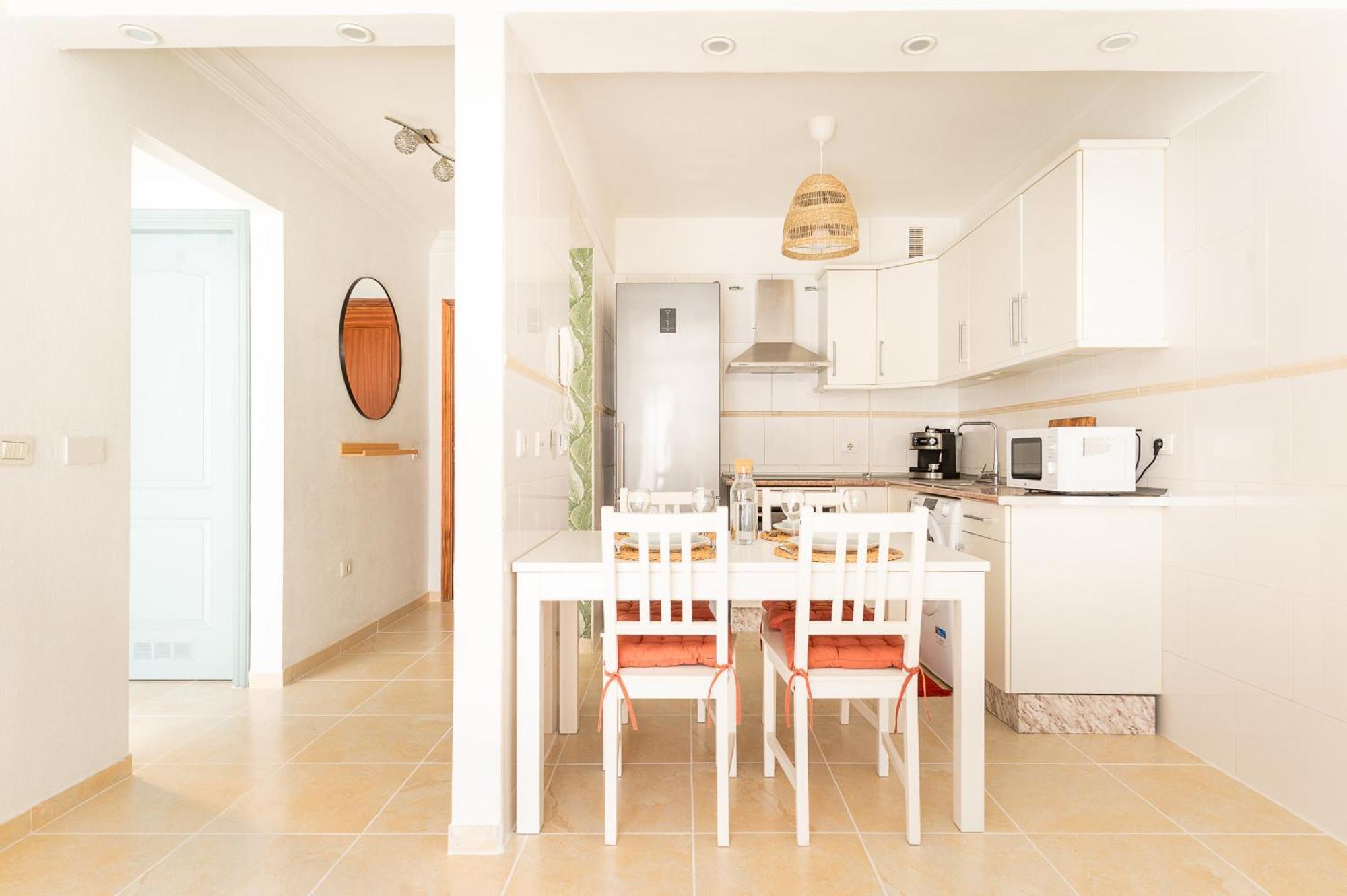 Apartamento Coqueto Con Terraza Junto A กันเดลาเรีย ภายนอก รูปภาพ