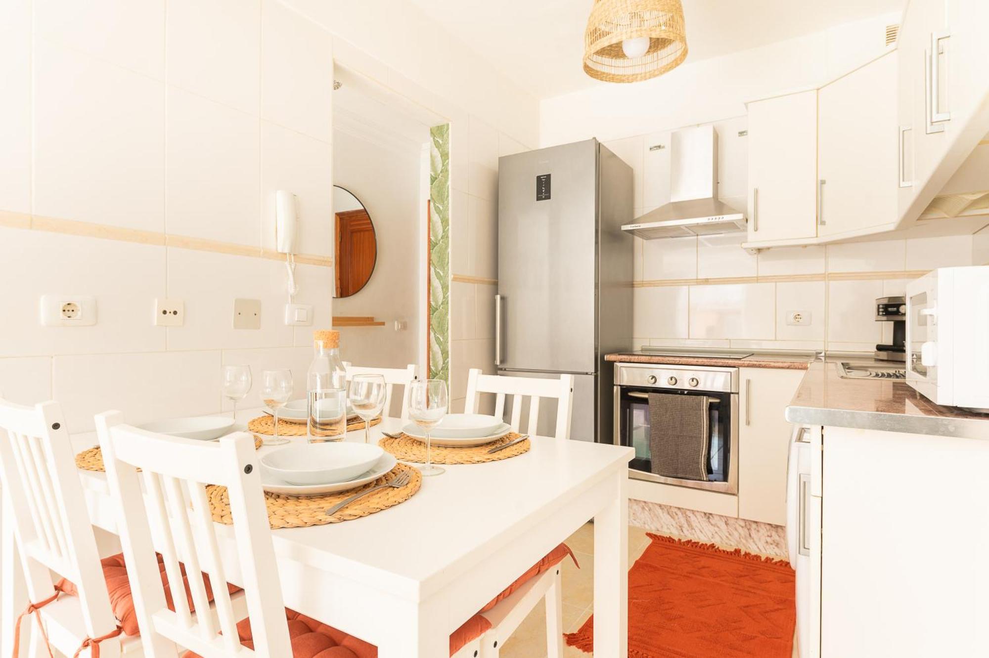Apartamento Coqueto Con Terraza Junto A กันเดลาเรีย ภายนอก รูปภาพ
