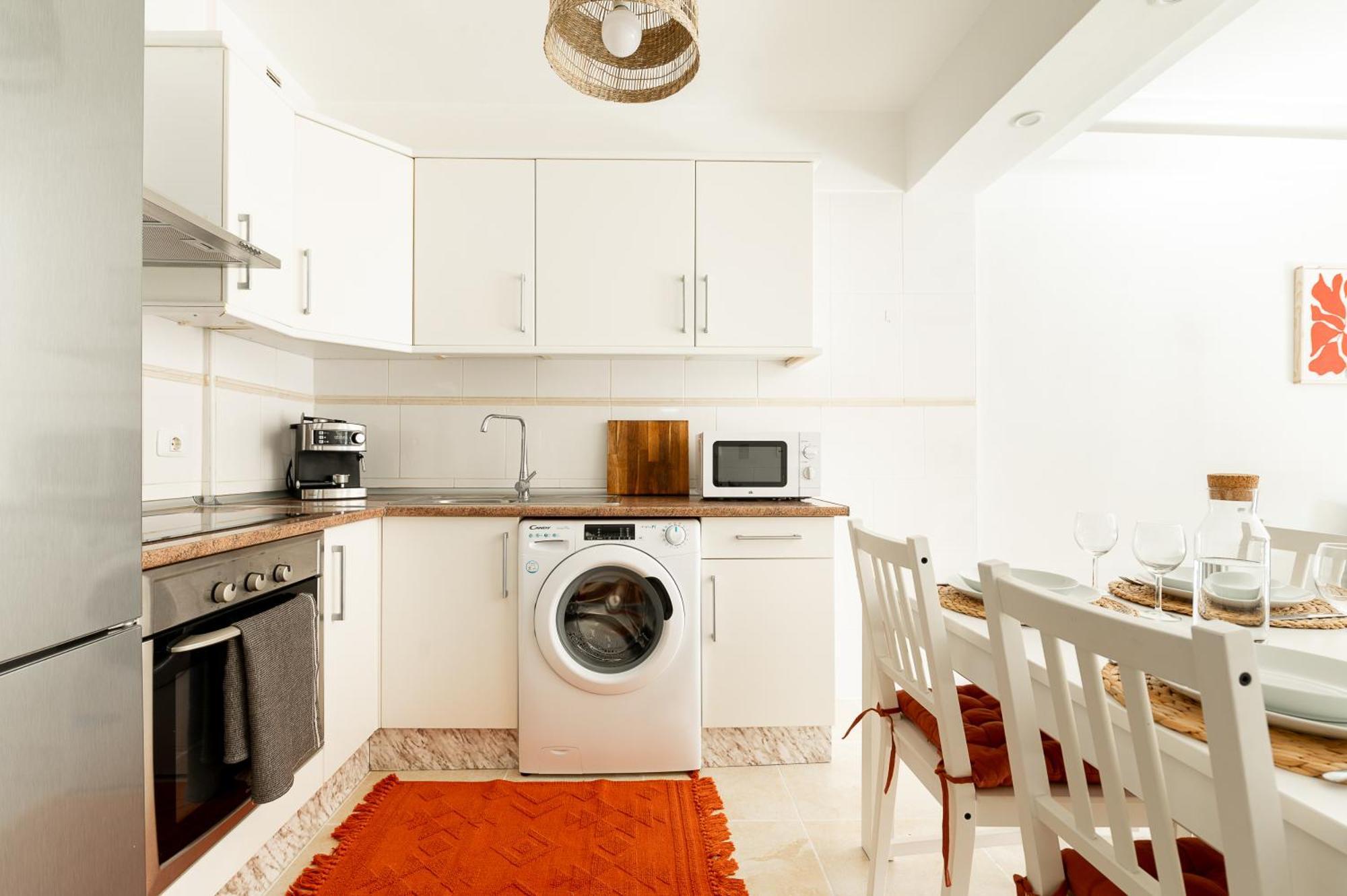 Apartamento Coqueto Con Terraza Junto A กันเดลาเรีย ภายนอก รูปภาพ