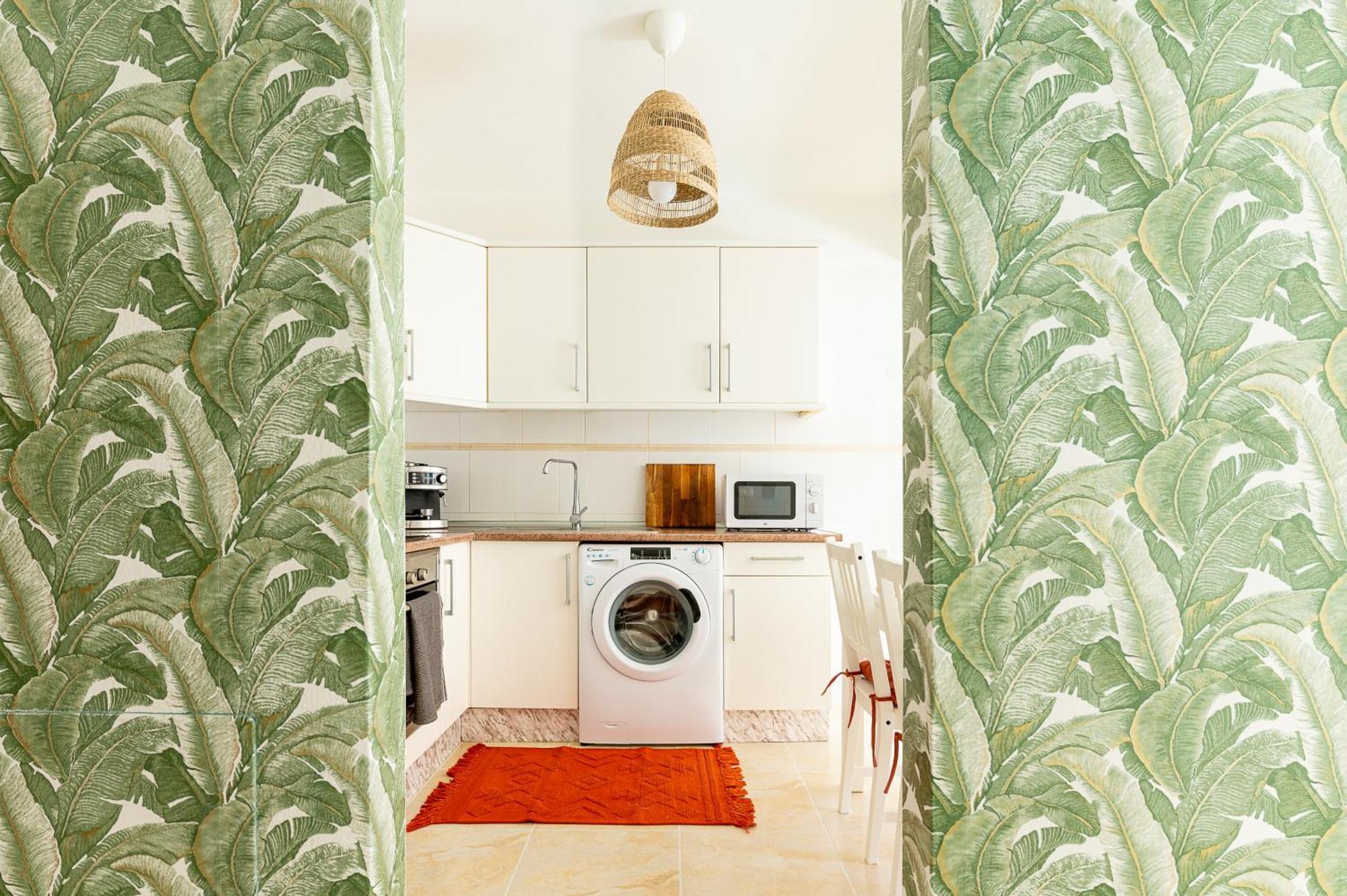 Apartamento Coqueto Con Terraza Junto A กันเดลาเรีย ภายนอก รูปภาพ
